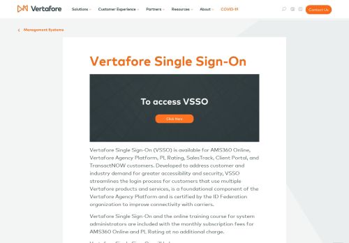 
                            3. Vertafore Single Sign-On | Vertafore