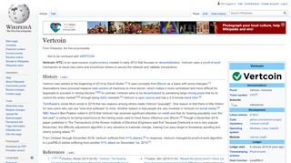 
                            13. Vertcoin - Wikipedia