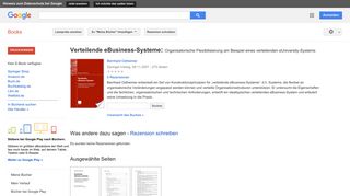 
                            8. Verteilende eBusiness-Systeme: Organisatorische Flexibilisierung am ...