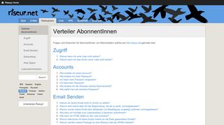 
                            5. Verteiler AbonnentInnen - riseup.net