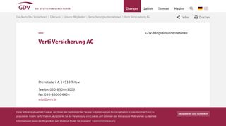 
                            5. Verti Versicherung AG - GdV