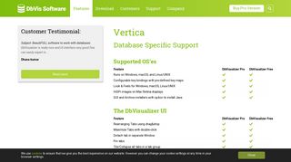 
                            9. Vertica - Database Tool for Windows, macOS, Linux - DbVisualizer