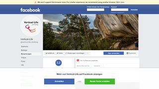 
                            7. Vertical-Life Climbing App - Bewertungen | Facebook