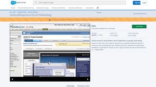 
                            4. VerticalResponse Email Marketing - VerticalResponse - AppExchange