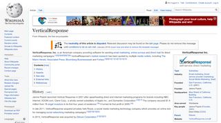 
                            5. VerticalResponse - Wikipedia