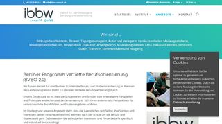 
                            2. Vertiefte Berufs- und Studienorientierung in Berlin (BVBO) - ibbw ...