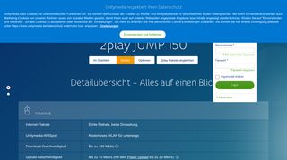 
                            4. Vertrags-Details - 2play JUMP 150 - Unitymedia