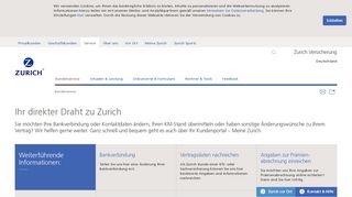 
                            3. Vertrags- und Kontaktdaten online verwalten | zurich.de