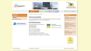 
                            12. Vertrauensstelle - Krebsregister Baden-Württemberg