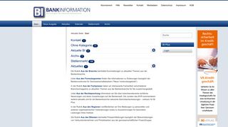 
                            8. Vertreterversammlung der Aachener Bank 2016 - BankInformation
