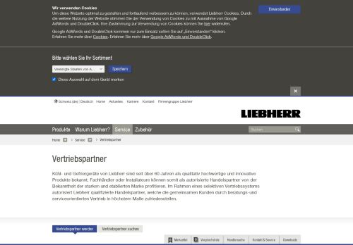 
                            1. Vertriebspartner - Liebherr