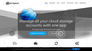 
                            10. Verwalten Ihrer Dateien direkt in der Cloud - Air Explorer