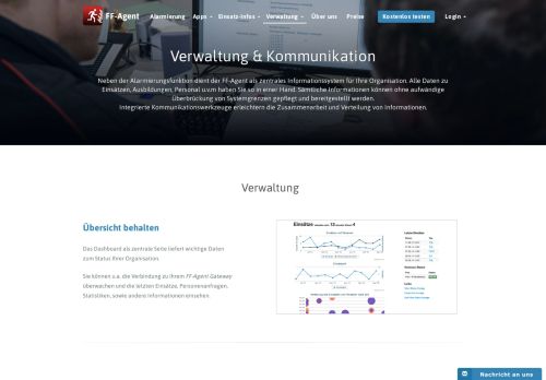
                            8. Verwaltung - FF-Agent | Einsatzalarmierung & FF-Informationssystem