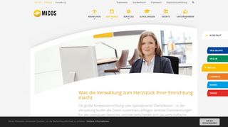 
                            2. Verwaltung | MICOS