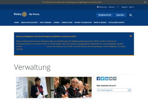 
                            3. Verwaltung | My Rotary