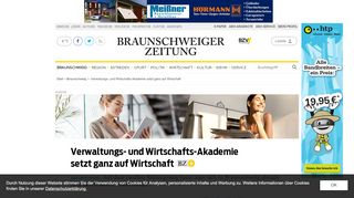 
                            11. Verwaltungs- und Wirtschafts-Akademie setzt ganz auf Wirtschaft ...