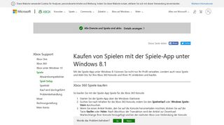 
                            3. Verwenden der Windows 8-Spiele-App zum Kaufen ... - Xbox Support