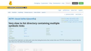 
                            5. Very slow to list directory containing multiple symbolic ... - Cyberduck