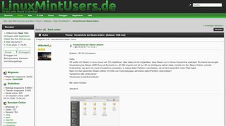 
                            13. Verzeichnis bei Steam ändern - Linux Mint Users