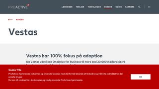 
                            10. Vestas - OneDrive for Business - user adoption - ProActive A/S