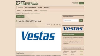 
                            6. Vestas Wind Systems - Børsen Karrierelink