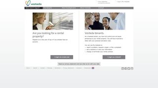 
                            5. vesteda.com - Log in lead or customerportal