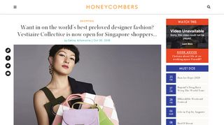 
                            7. Vestiaire Collective: the world's best preloved fashion | Honeycombers