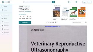 
                            11. Vet Repr Ultras | Medical Ultrasound | Uterus - Scribd