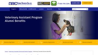 
                            13. Veterinary Assistant Alumni Benefits | Animal Behavior College