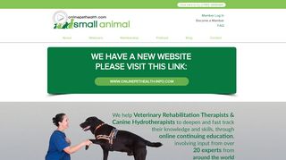 
                            10. Veterinary rehabilitation | Continuing Education | Live Webinars
