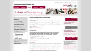 
                            4. Vetmeduni Vienna : Informationsmedien