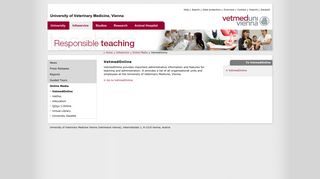 
                            2. Vetmeduni Vienna : VetmedOnline