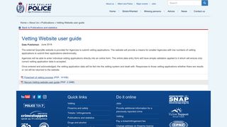
                            2. Vetting Website user guide | New Zealand Police