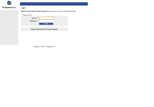 
                            2. VF Imagewear Uniform Center :: Login - Uniforms