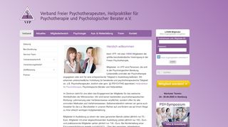 
                            12. VFP - Verband Freier Psychotherapeuten, Heilpraktiker für ...