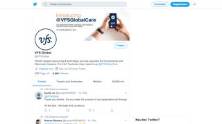 
                            11. VFS Global (@VFSGlobal) | Twitter