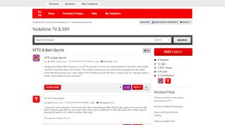 
                            12. VFTV & Bein Sports - Vodafone New Zealand Community - ...
