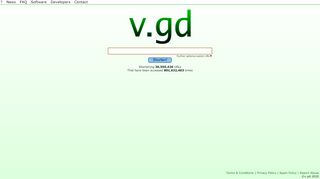 
                            6. v.gd - The ethical URL shortener