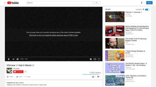 
                            7. VGminer // Add A Match // - YouTube