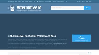 
                            4. v.ht Alternatives and Similar Websites and Apps - ...