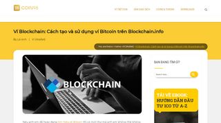 
                            5. Ví Blockchain: Cách tạo và sử dụng ví Bitcoin trên Blockchain.info