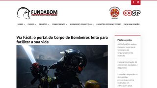 
                            10. Via Fácil: o portal do Corpo de Bombeiros feito para facilitar a sua vida ...