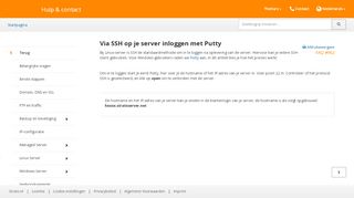 
                            13. Via SSH op je server inloggen met Putty - Strato.nl