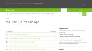 
                            11. Via StarHub Prepaid App | StarHub Support