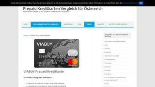 
                            9. VIABUY Mastercard Karte - Prepaid Kreditkarte versandfertig in 24h