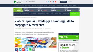 
                            12. Viabuy: opinioni, vantaggi e svantaggi della prepagata Mastercard