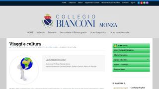 
                            7. Viaggi e cultura | «Collegio Bianconi» • Monza