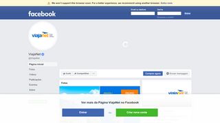 
                            11. ViajaNet - Página inicial | Facebook
