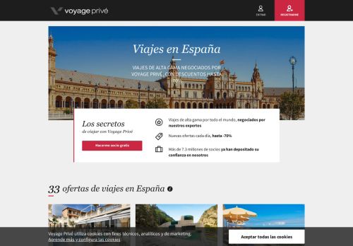
                            2. Viajes en España - Voyage Privé