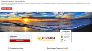 
                            10. vianova GmbH Bewertungen von verifizierten Kunden - Ist vianova ...